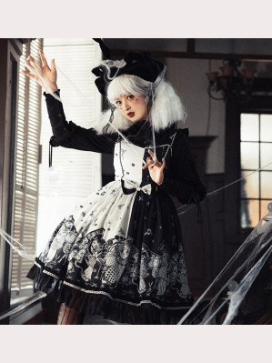 The Clown Gothic Lolita Style Dress JSK (LSK03)